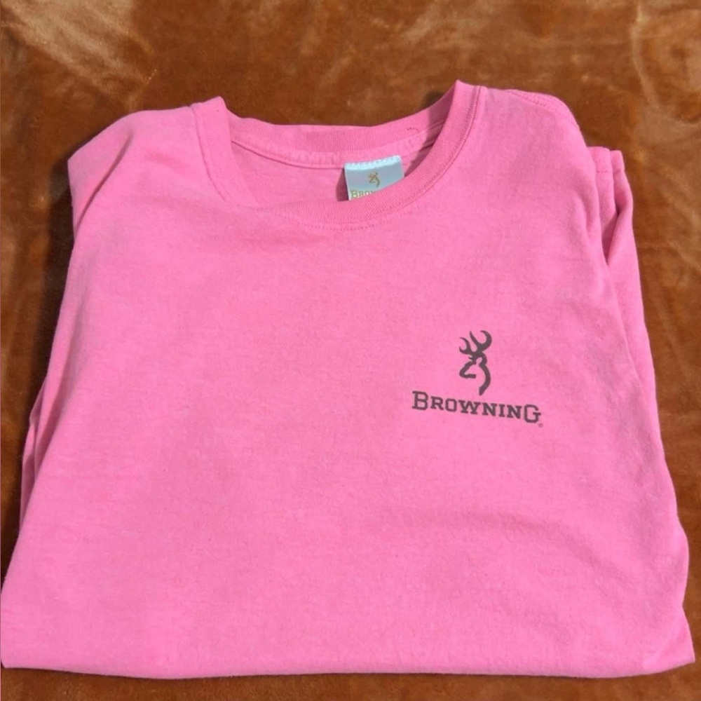 Browning Pink Short Sleeve Tee